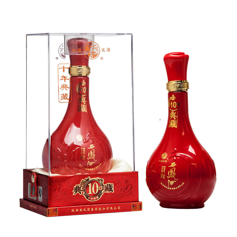 十年典藏西凤酒 凤香型年份酒 500ml