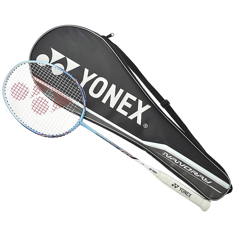 尤尼克斯 yonex yy nr10 全碳素 羽毛球拍 男女通用 蓝色 已穿线 送吸