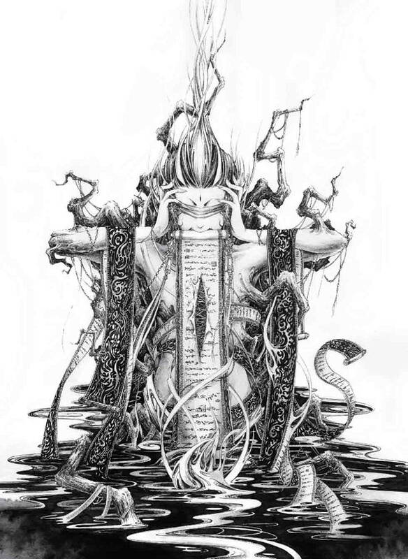 黑白画意:专业手绘插画攻略