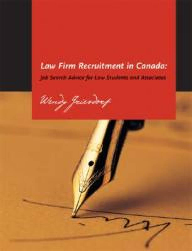 【预订】law firm recruitment in canada: job