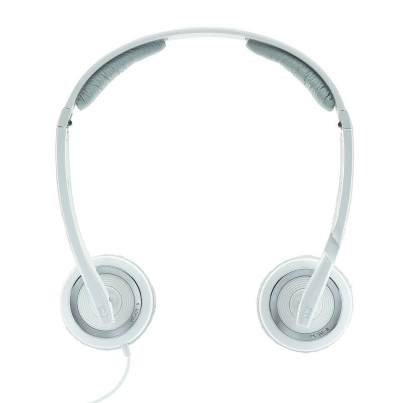 森海塞尔(sennheiser) px200ii 头戴式折叠耳机 白色