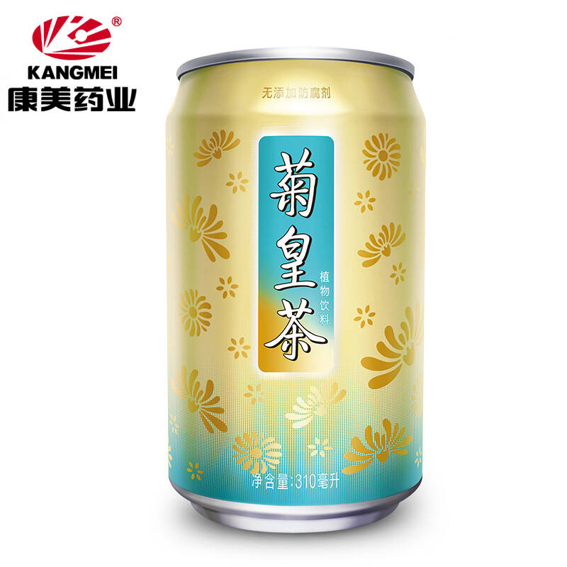 康美药业菊皇茶饮料310ml*24罐