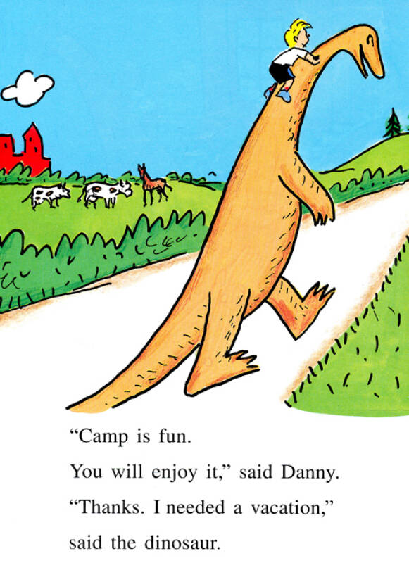 danny and the dinosaur go to camp(i can read level 1[丹尼和