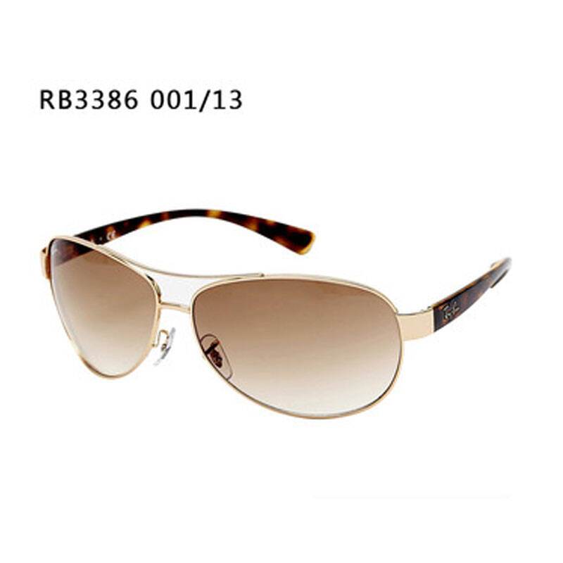 雷朋rayban太阳镜 rb3386太阳眼镜蛤蟆镜墨镜 色号 001/13