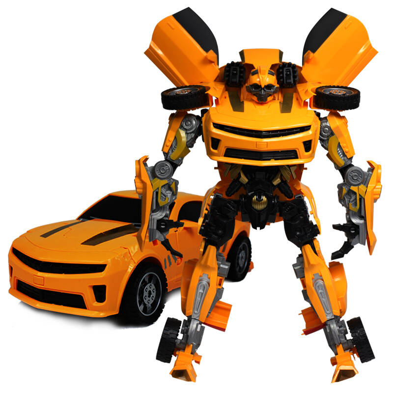 珍藏版变形玩具 战神金刚 大黄蜂 变形机器人