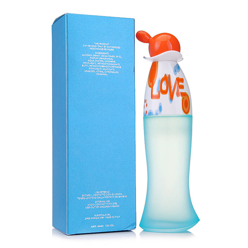 moschino梦仙奴i love love edt我爱雾仙浓爱恋爱女士香水100ml女香