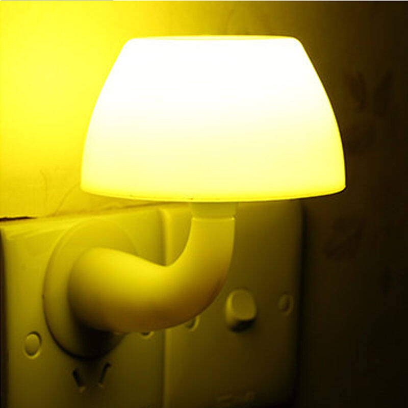声控灯 小夜灯节能创意插电光控led床头灯婴儿宝宝卧室感应夜光灯