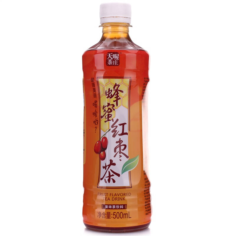 天喔茶庄 蜂蜜红枣茶饮料500ml