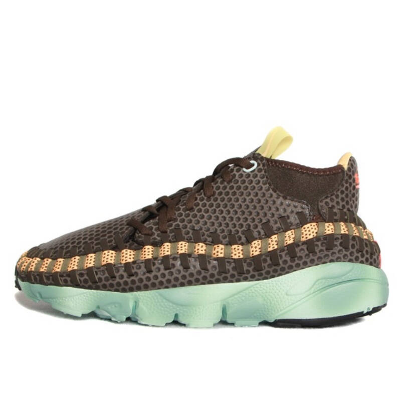 nike耐克 footscape woven chukka 羊毛编织休闲鞋 443686 紫褐编织