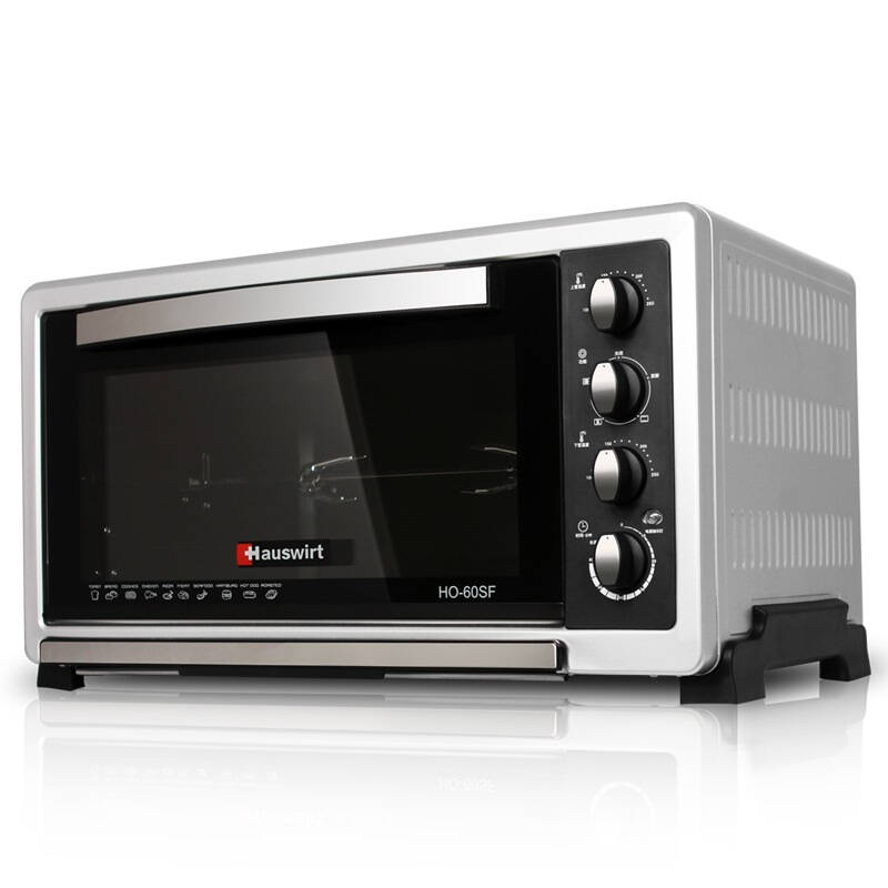 海氏(hauswirt)ho-60sf 电烤箱60升超大容量家用商用多功能烘焙烤箱