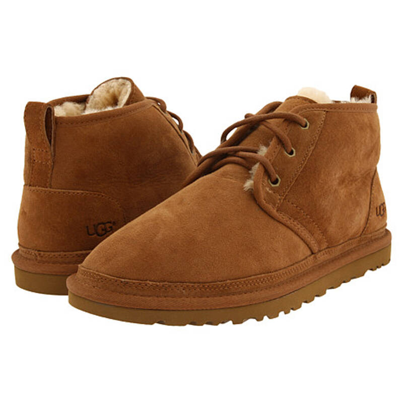 ugg2014新款男鞋靴子neumel专柜正品 chestnut twinfa 44.