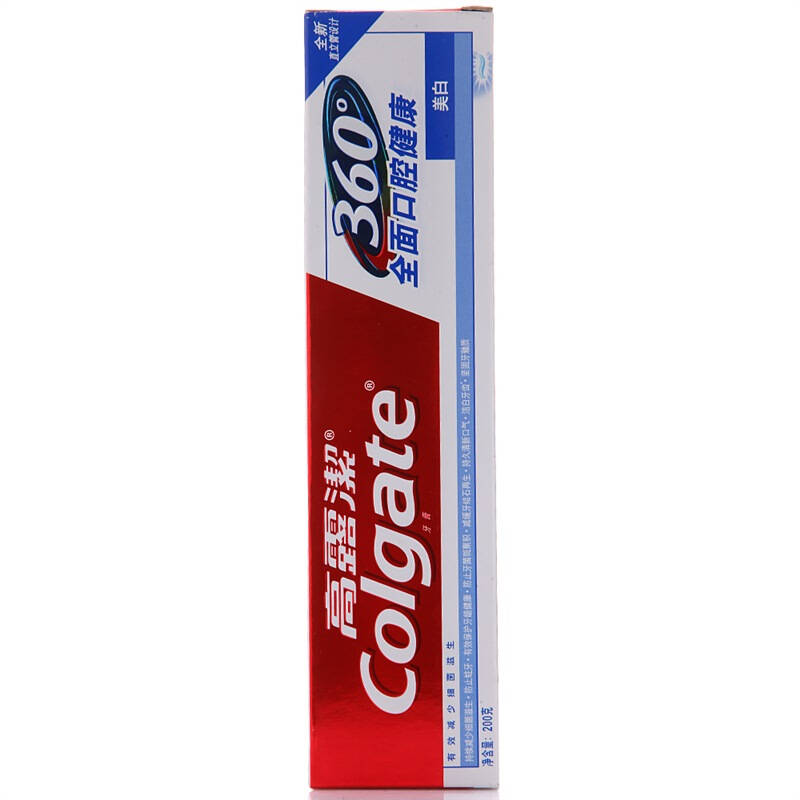 高露洁(colgate) 360°全面口腔健康 牙膏 200g (健康美白)