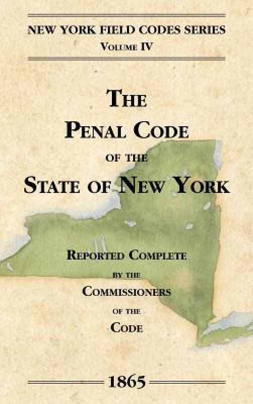 【预订】the penal code of the state of new