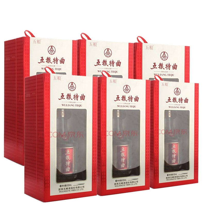五粮液 五粮特曲45度整箱装 500ml*6瓶