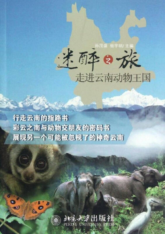 迷醉之旅(走进云南动物王国) 孙茂盛杨宇明 旅游 书籍