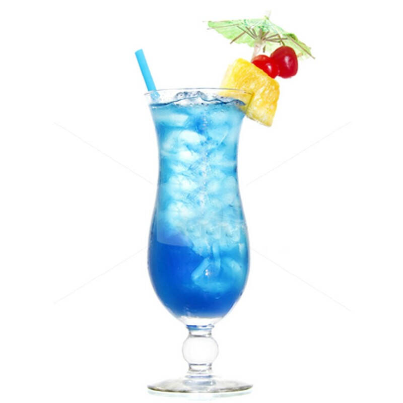 鸡尾酒优惠组合蓝色夏威夷 blue hawaii