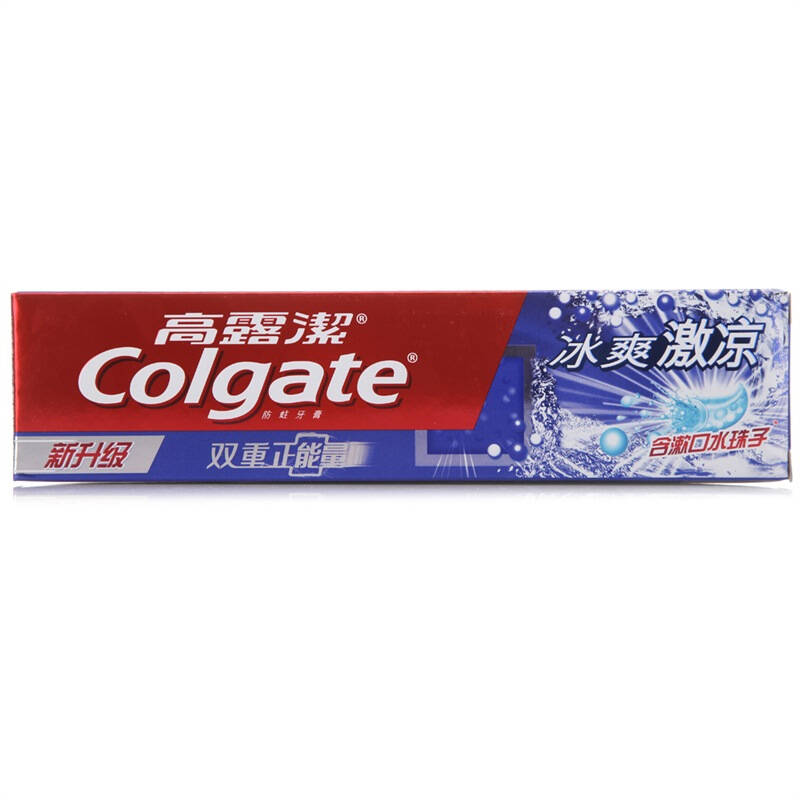 高露洁(colgate) 冰爽激凉 牙膏 180g×4 (新老包装随机发放)