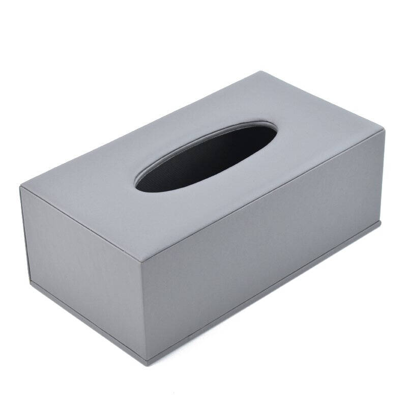 华美仕hmesi 彩色系列家用皮革纸巾盒 抽纸盒纸抽盒 餐巾纸盒 欧式