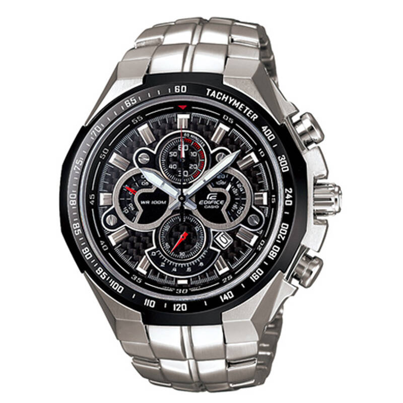 卡西欧casio edifice ef-554sp-1avudf 重金属赛车手表男表 黑色