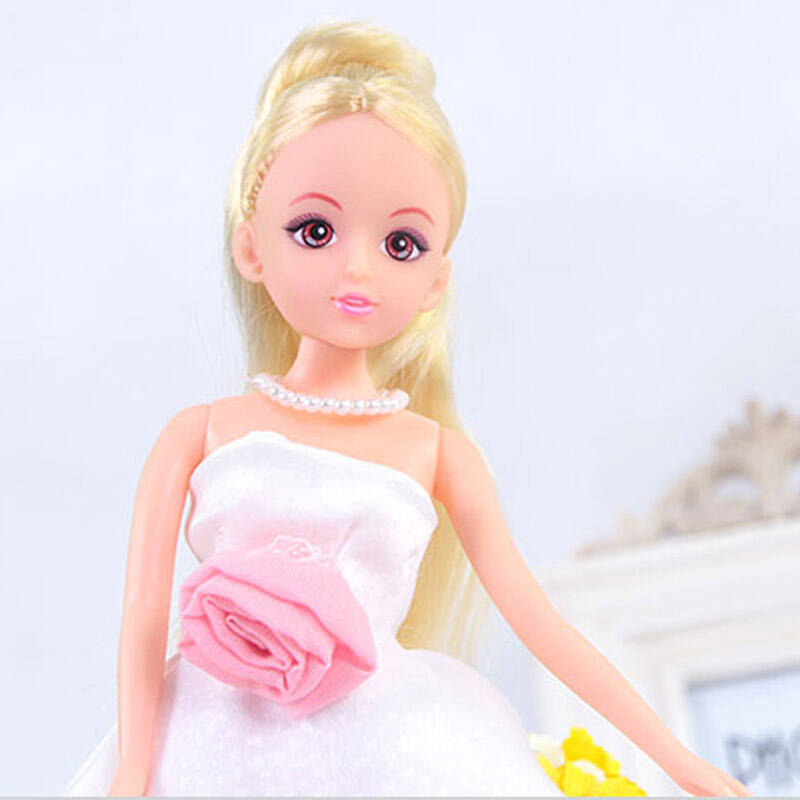 乐吉儿 芭比娃娃公主换装礼服 女孩换装过家家玩具 4色可选礼盒装