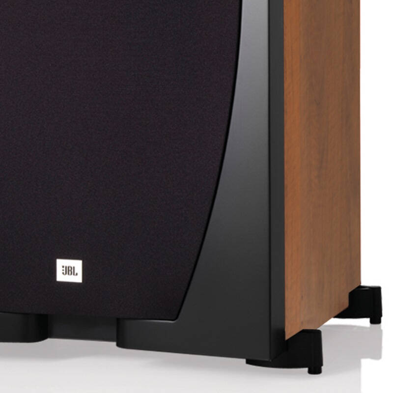 jbl studio sub550pbk/230-c系列 家庭影院低音炮音响 (红色)