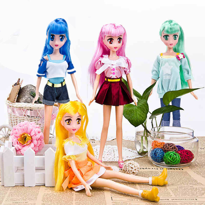 女孩玩具 人偶公仔可动 巴啦啦迷你魔仙美雪 魔仙贝贝