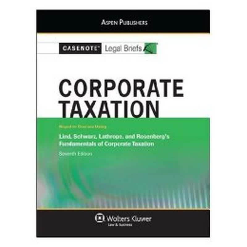 【预订】casenote legal briefs: corporate