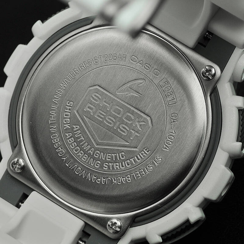 卡西欧(casio)手表 g-shock系列ga-100大表盘双显运动