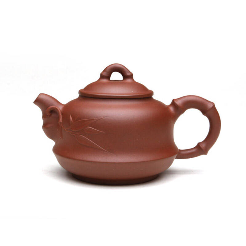 藏壶者宜兴紫砂壶 原矿底槽青 紫砂茶具茶壶 范峰云手工(宝竹壶 230