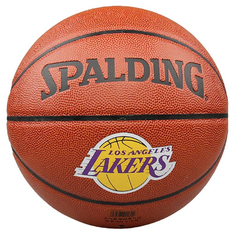 spalding斯伯丁nba湖人队徽篮球74-094 京东自营