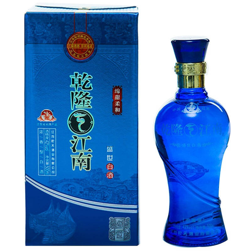 乾隆江南浓香型盛世酒42度500ml