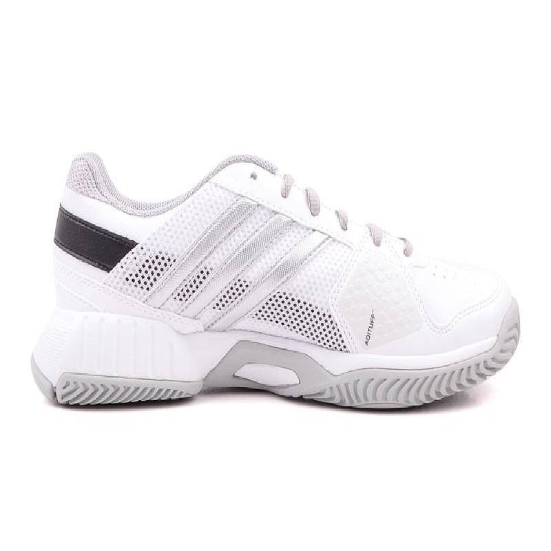 adidas(阿迪)2013新款barricade team 3冬季男子网球鞋q35151 白色 44