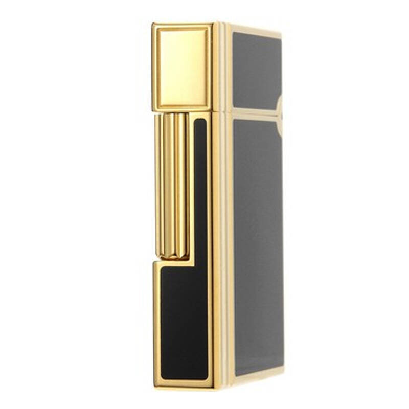 t.dupont) gatsby中国漆黄金朗声打火机 18574