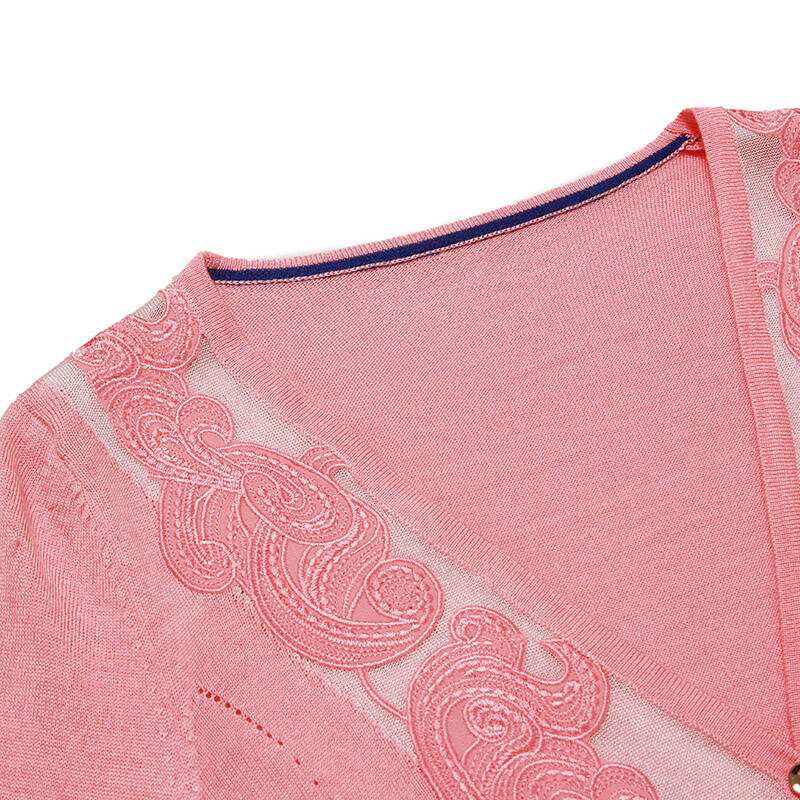 紫淑2014春新款韩版外搭薄款针织衫长袖小开