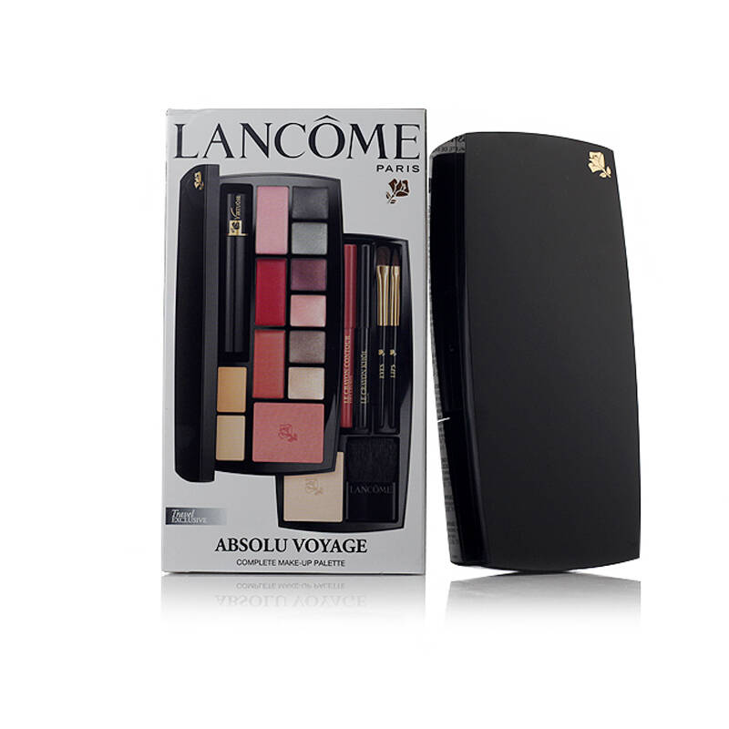 lancome兰蔻限量版双层彩妆盒(眼影 遮瑕膏 唇彩 腮红