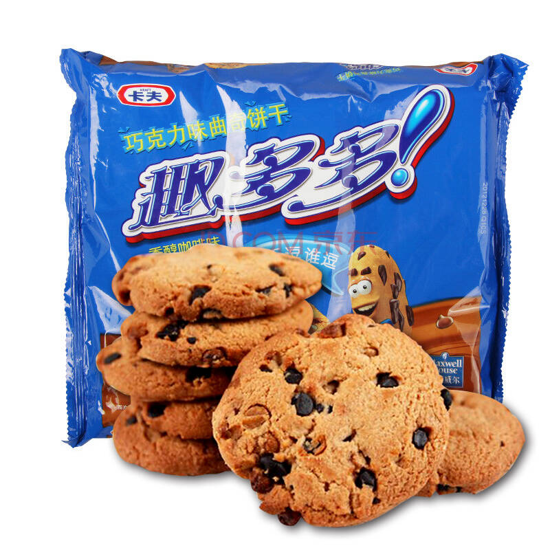 趣多多曲奇饼干香醇咖啡巧克力味285g\/袋*2