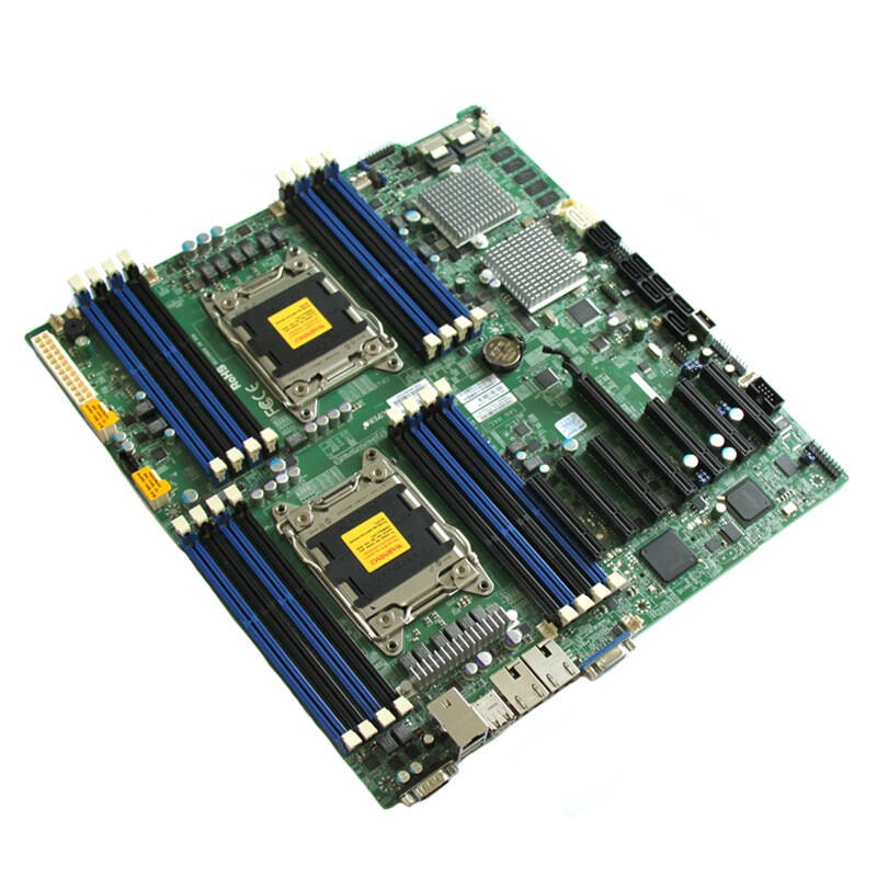 超微(supermicro) x9drh-7f 双路服务器主板(intel c602/lga 2011)