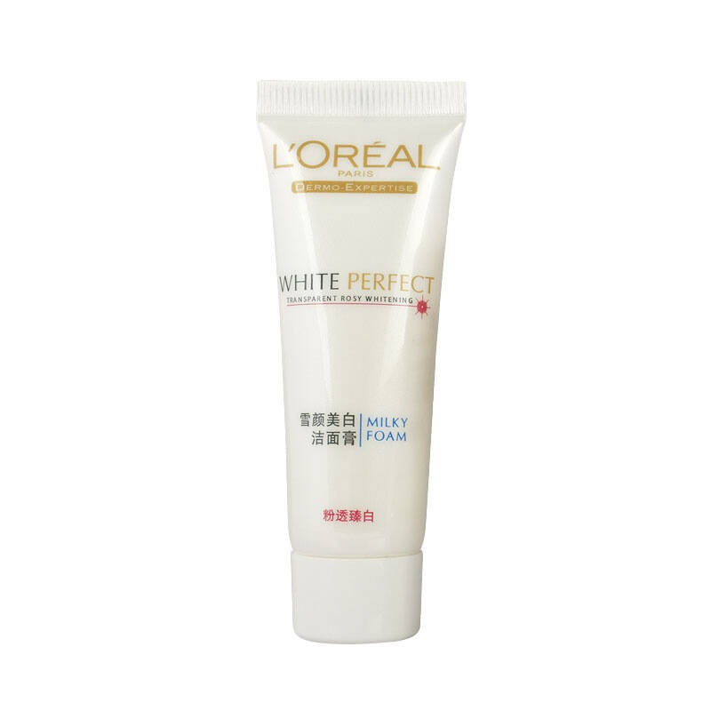 欧莱雅(loreal)美白旅行7件套(洁面膏15ml*2 柔肤水30ml 科研水30ml