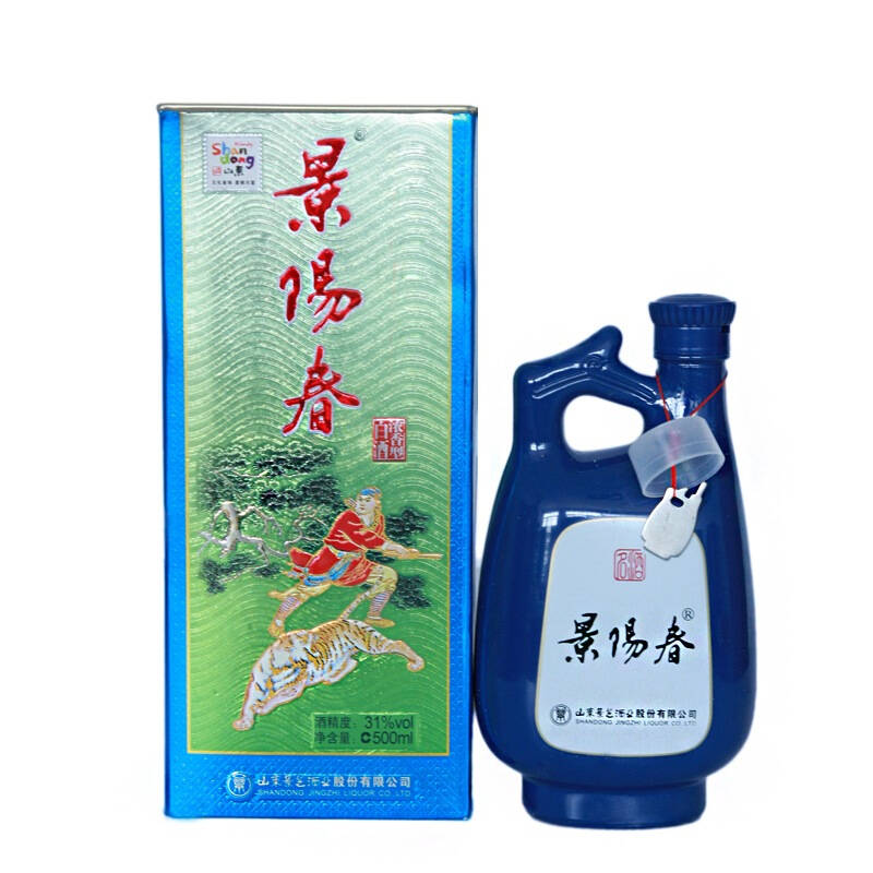 景阳春精装小老虎31度500ml