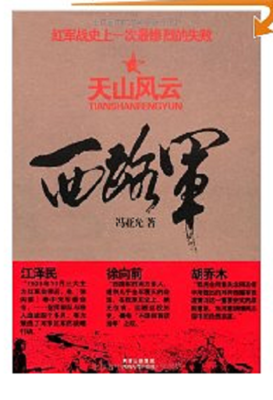 西路军:天山风云 冯亚光 陕西人民出版社 9787224088779