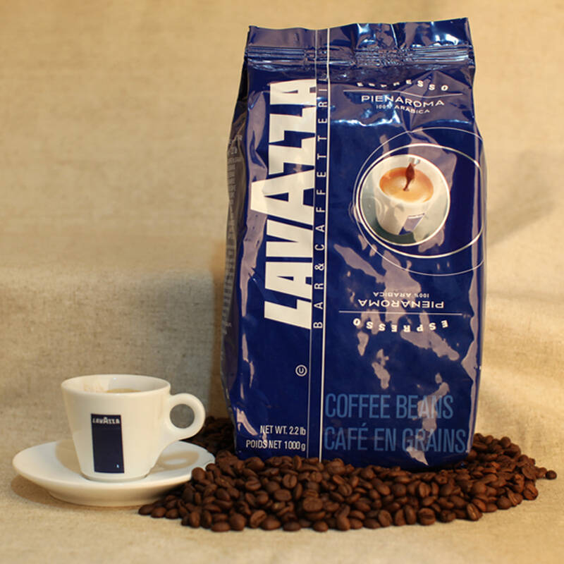 拉瓦萨lavazza 意大利原装进口咖啡豆 pienaroma 1000