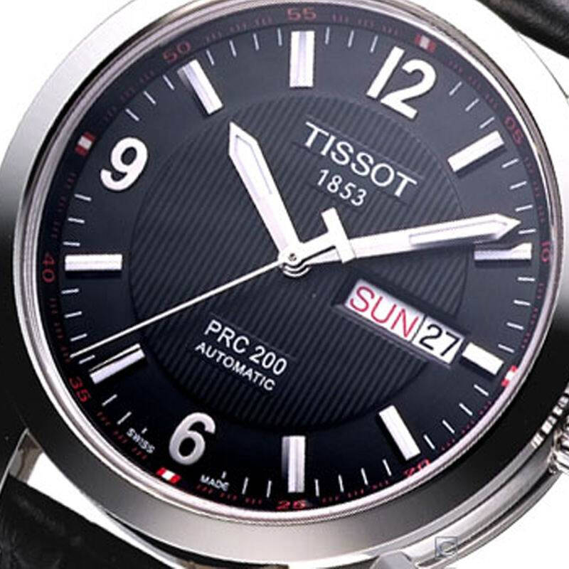 天梭tissot手表prc200系列机械表男士手腕表t014.430.