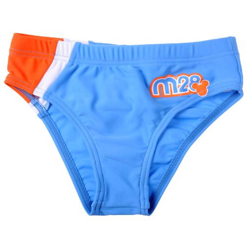 迪士尼/disney 米奇男童弹性三角泳裤 d06gh3508 深蓝色 14