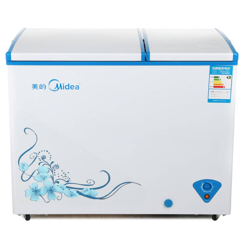 美的(midea)bcd-179dkmn(nlg) 179立升 顶开门冷柜(白色)