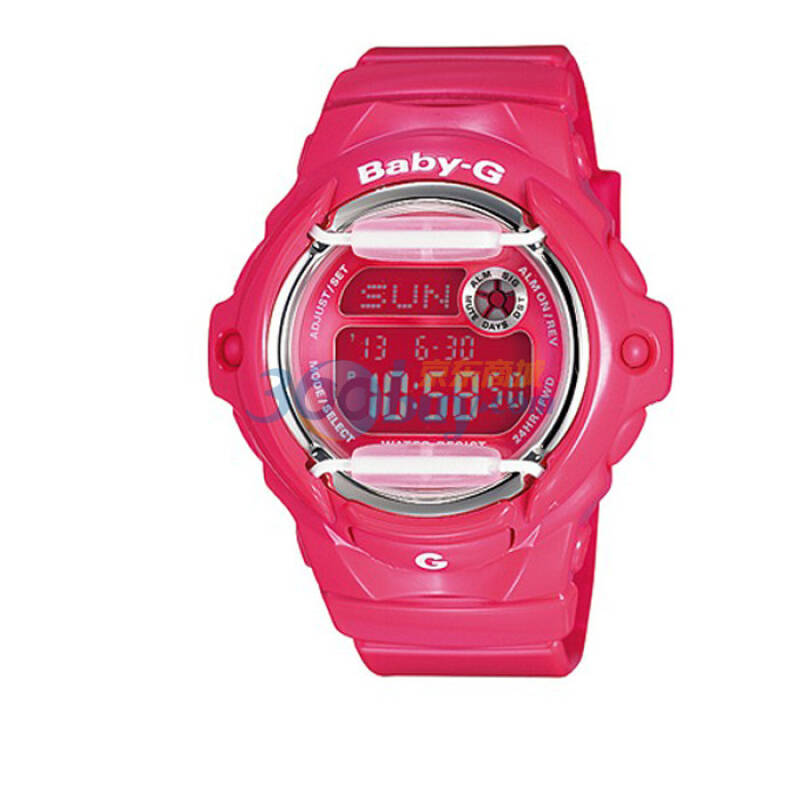 casio 卡西欧 baby-g系列色彩靓丽款女表 bg-169r-4b