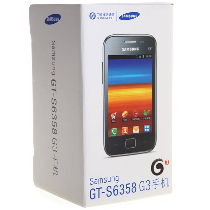 三星(samsung)gt-s6358 3g手机(金属黑)td-scdma/gsm(限河北用户)