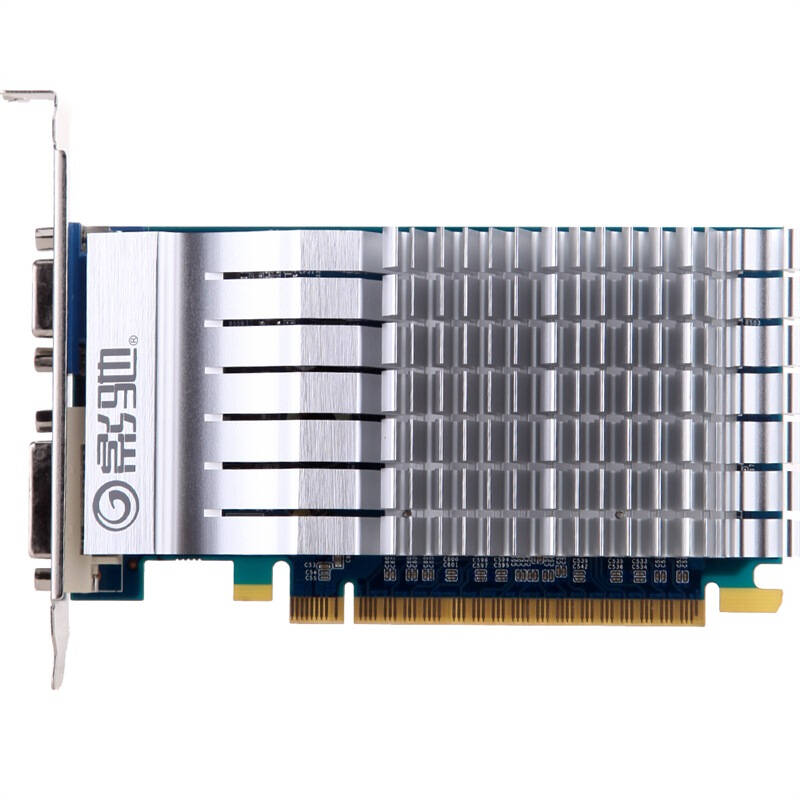 影驰(galaxy)gf210狙击手 589/1400 128m/64bit ddr3 pci-e显卡 自营