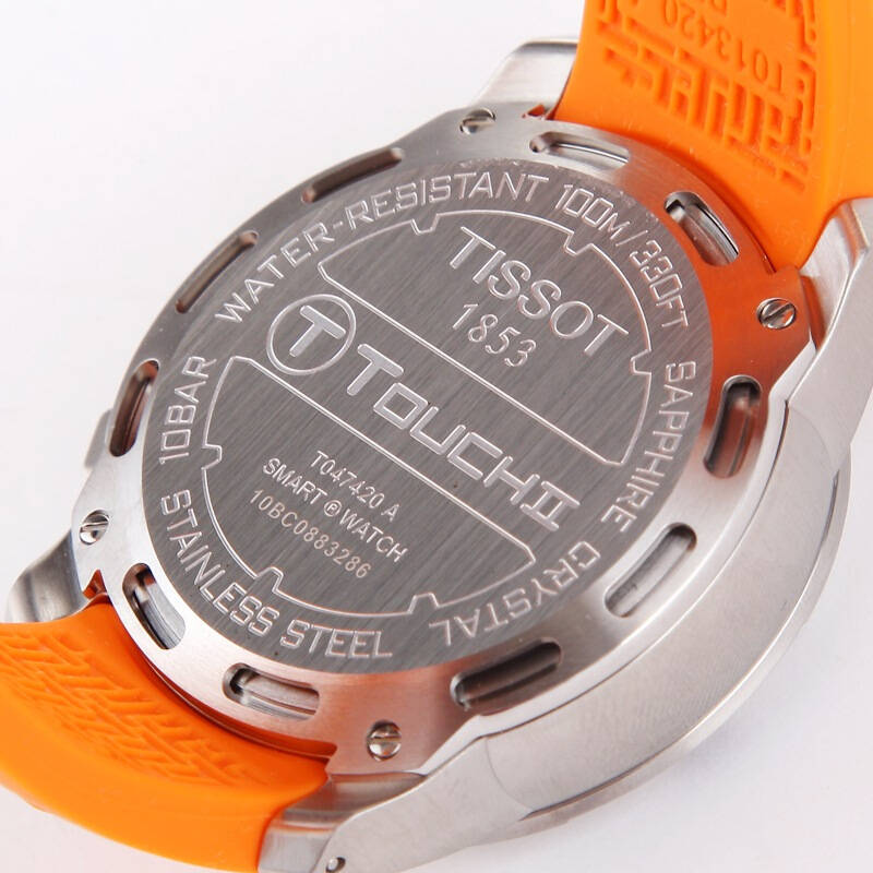 天梭(tissot)手表 t-touchii系列石英男表t047.420.17.051.01