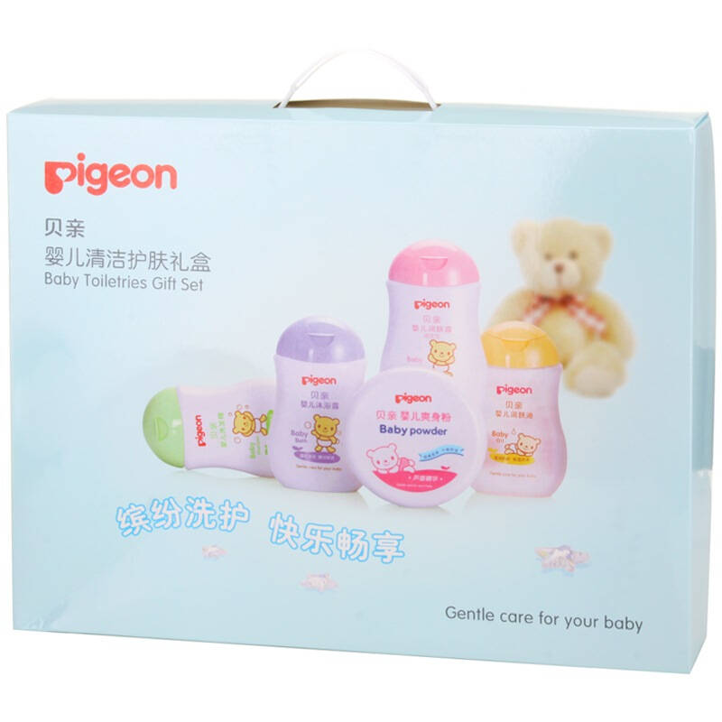 贝亲(pigeon)婴儿清洁护肤用品 ia119(礼盒装)