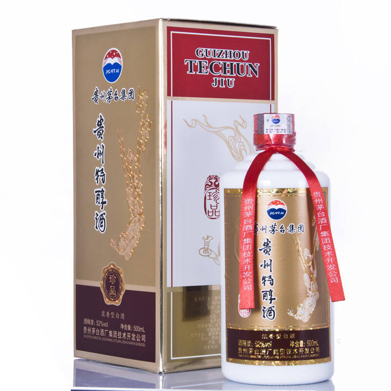 52°茅台贵州特醇酒珍品500ml